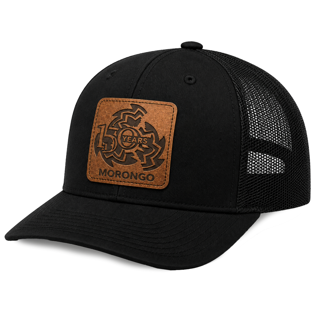 112 Richardson Black Mesh Curved Cap